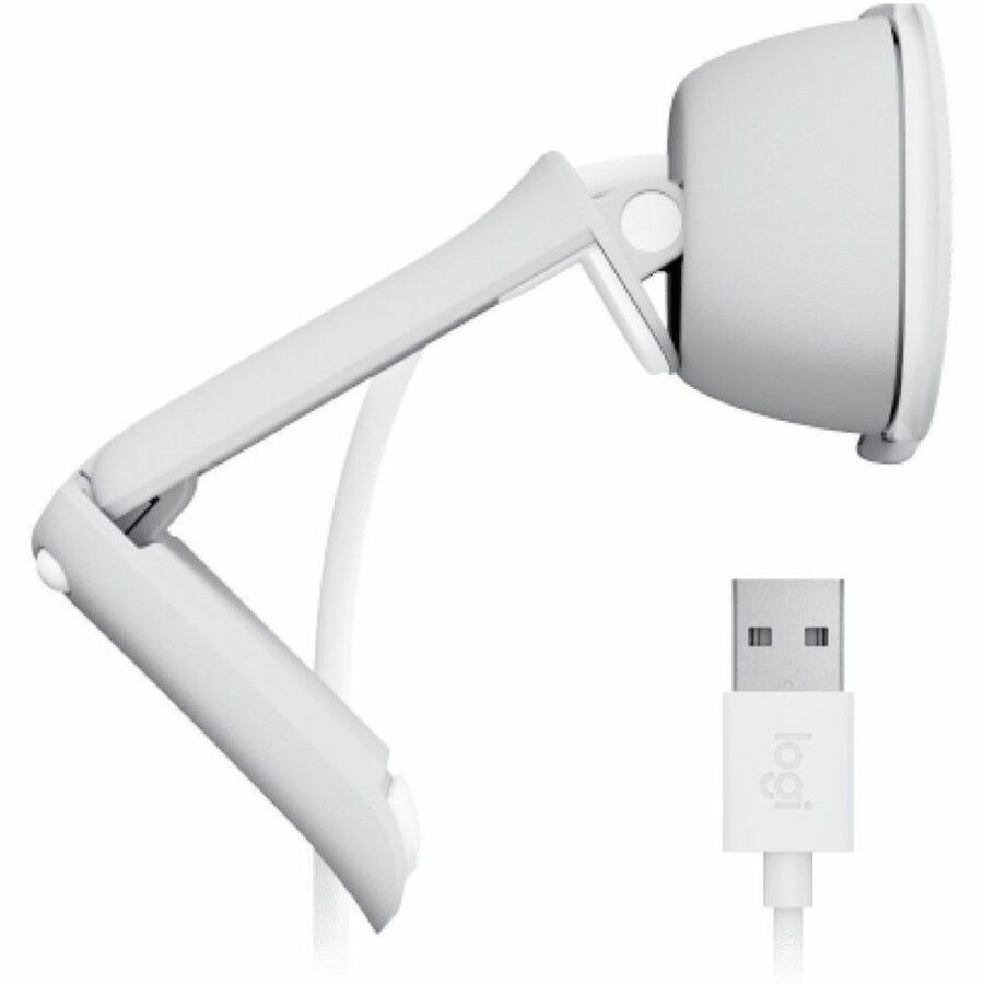 Logitech BRIO 100 Webcam - 2 Megapixel - Off White - USB Type A - 1 Pack(s) Logitech BRIO 100 Webcam - 2 Megapixel - Off White - USB Type A - 1 Pack(s)
